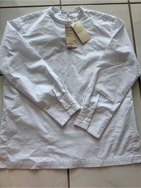 Muji Quick Dry Broadcloth Blouse size M